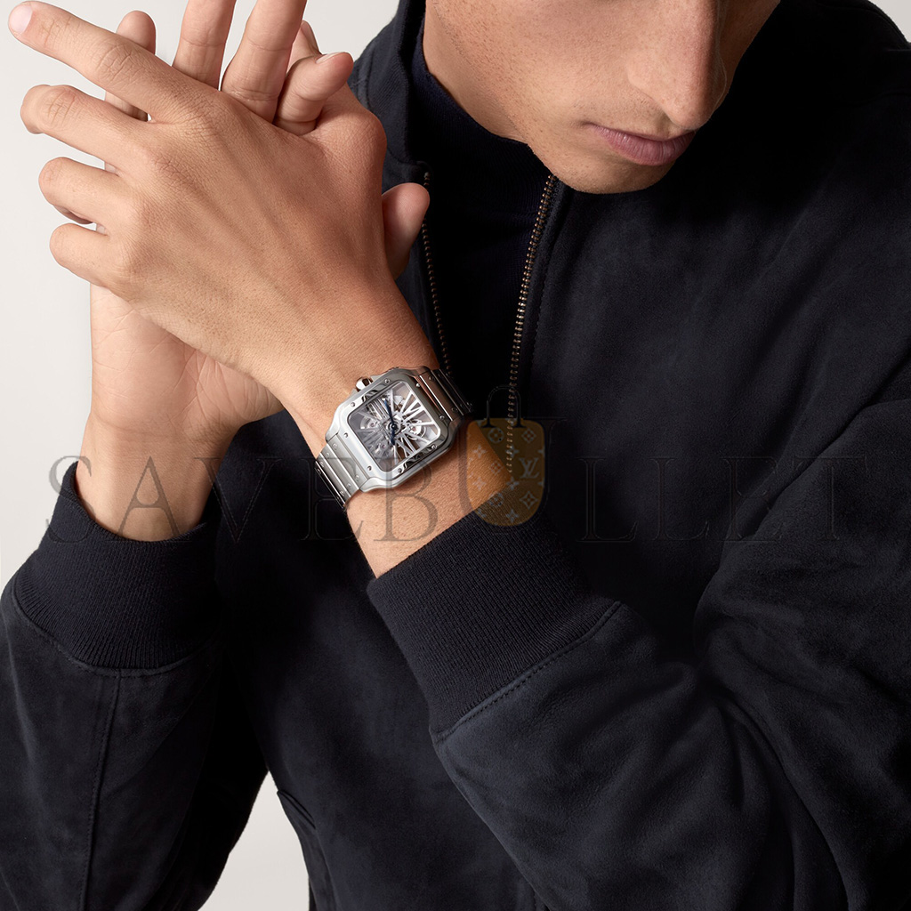 CARTIER SANTOS DE SKELETON WATCH WHSA0015 CARTIER SANTOS DE SKELETON WATCH WHSA0015